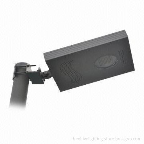 All-in-one integrated solar LED garden light, 8W power